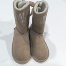 BLOOPER KIDS: Monogrammed Kids Sherpa Tie Booties