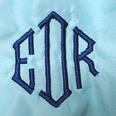 BLOOPER KIDS: Monogrammed Boys Swim Trunks