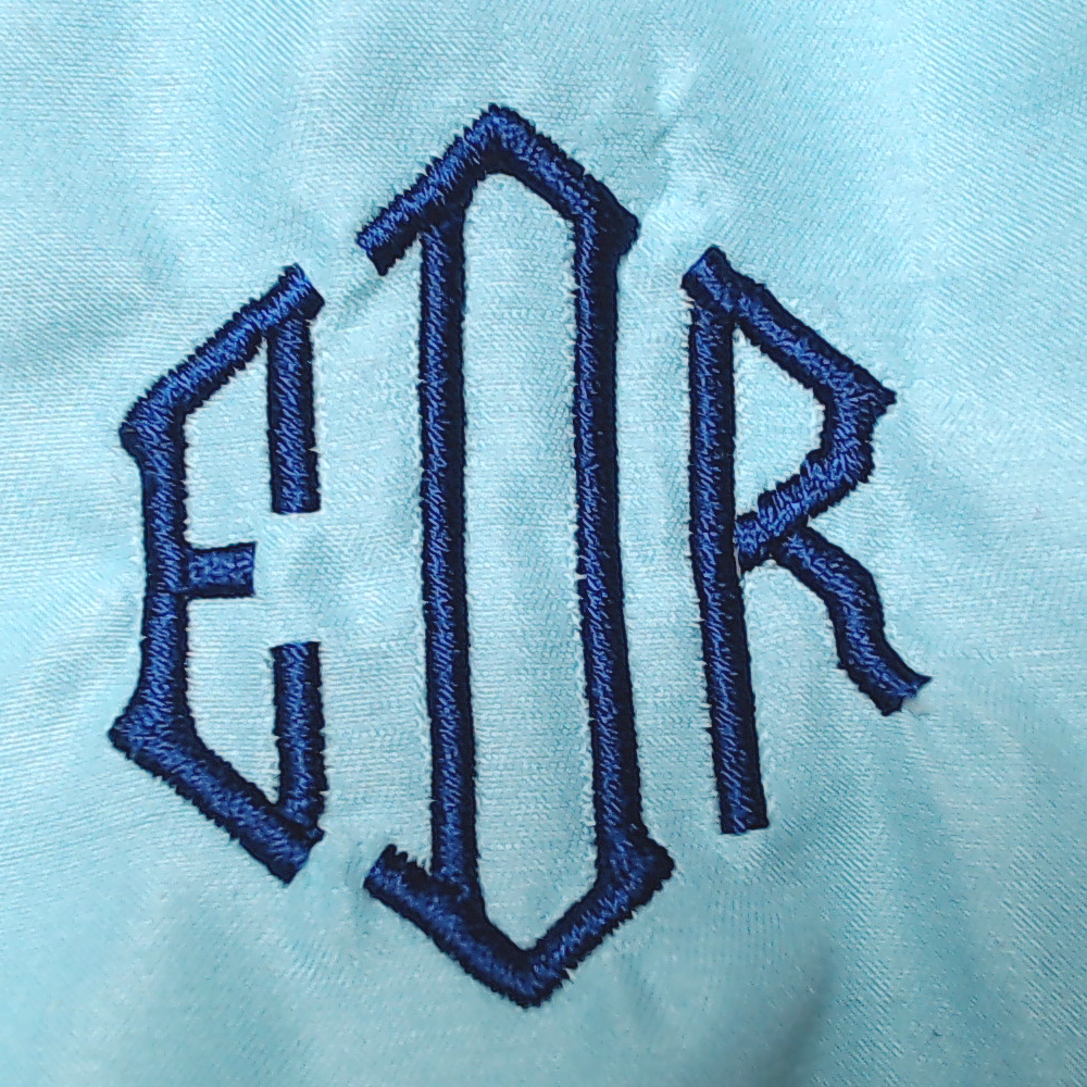 BLOOPER KIDS: Monogrammed Boys Swim Trunks