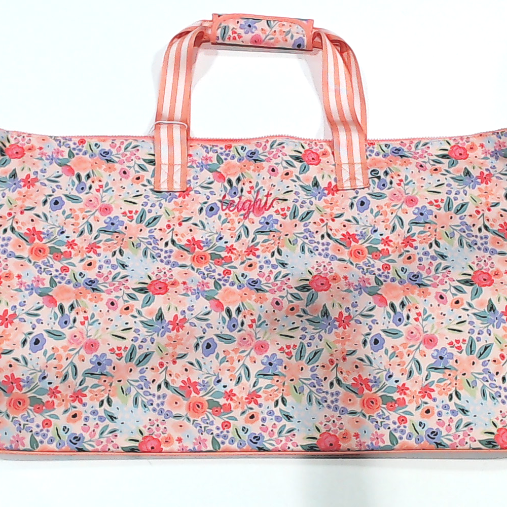 BLOOPER BAG: Monogrammed Weekend Bag