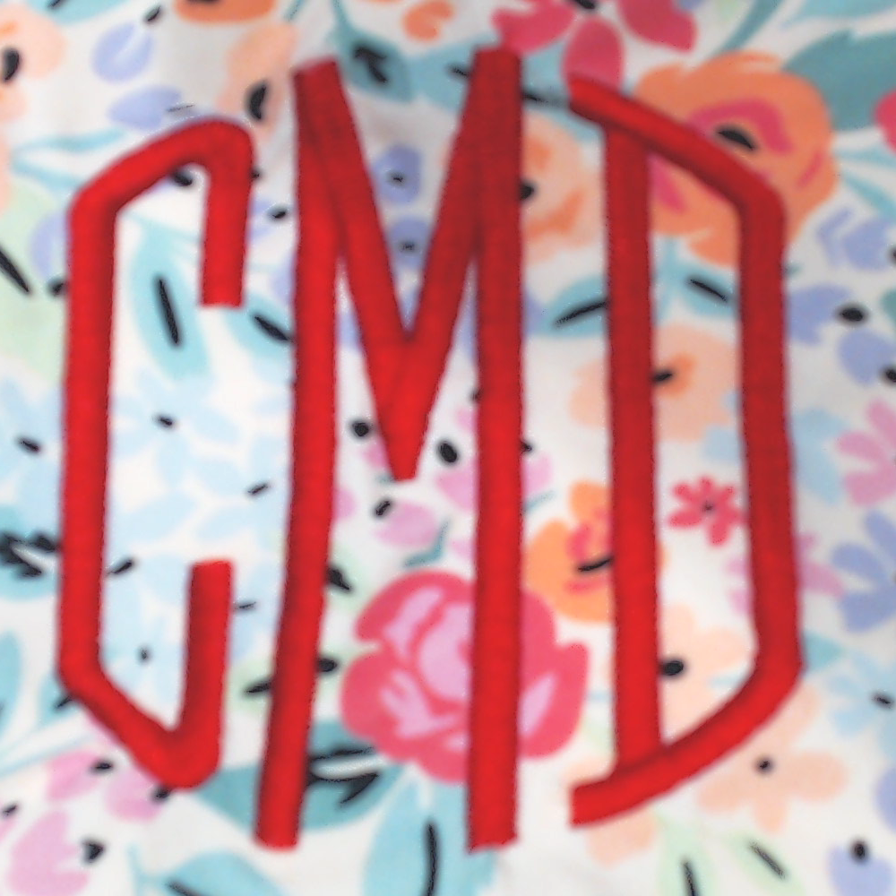 BLOOPER SWIM: Monogrammed Sarong