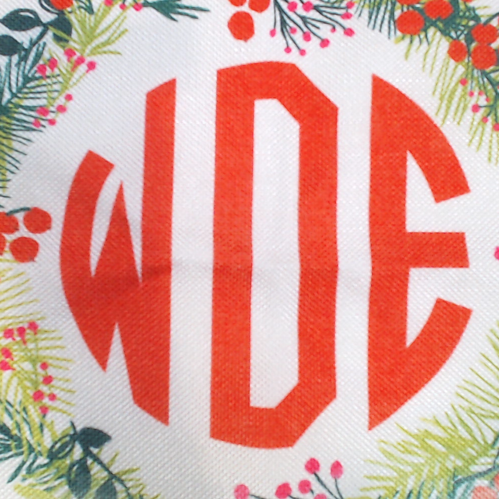 BLOOPER ACCESSORY: Personalized Christmas Pillow Sham