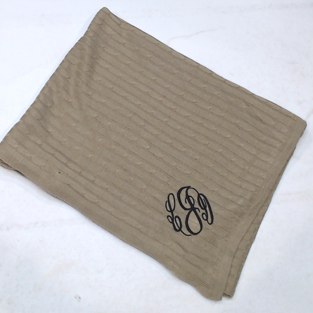 BLOOPER CLOTHING: Monogrammed Poncho