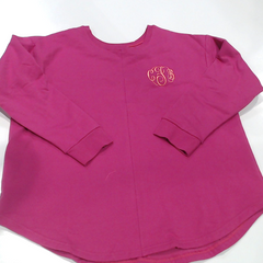 BLOOPER CLOTHING: Monogrammed Open Back Sweatshirt