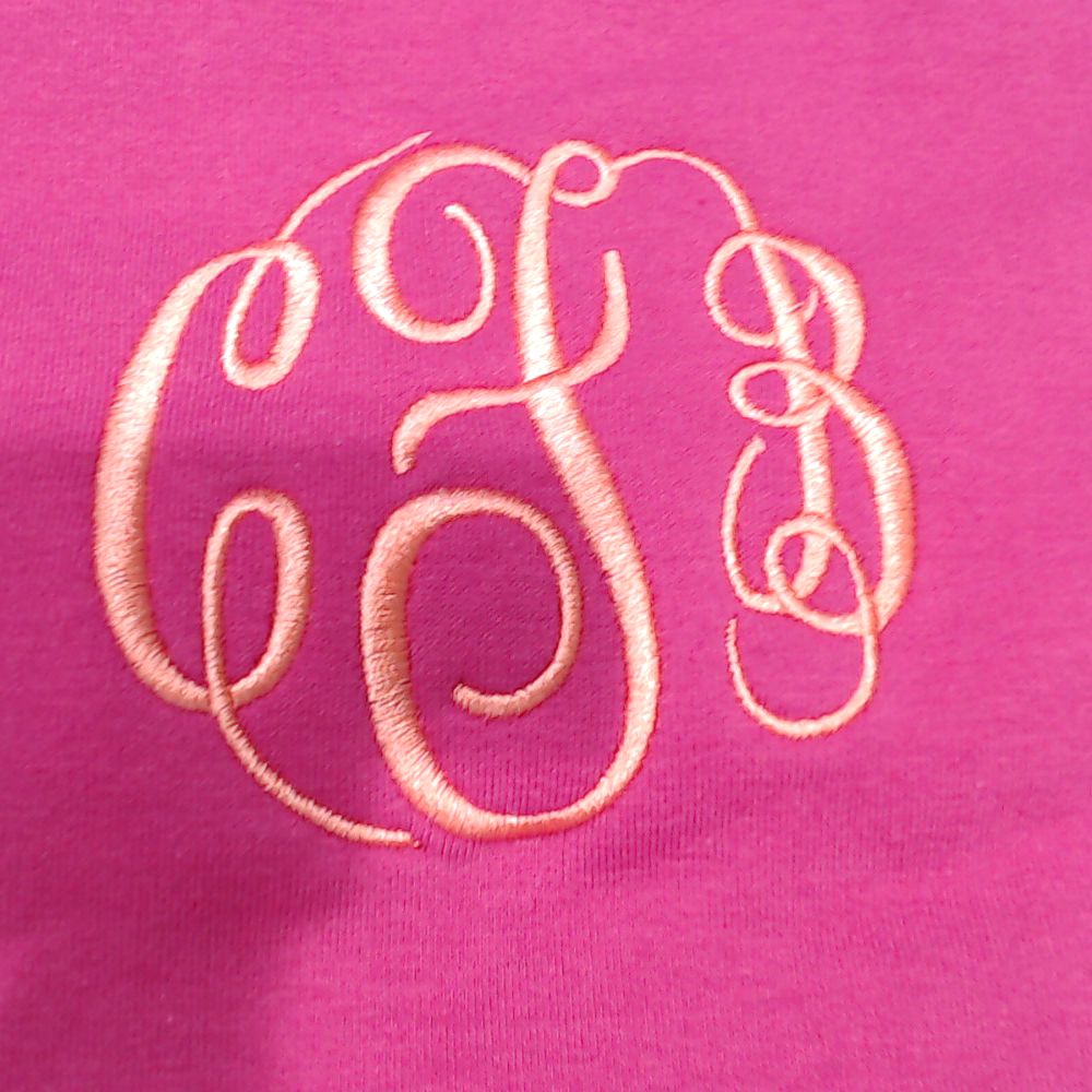 BLOOPER CLOTHING: Monogrammed Open Back Sweatshirt