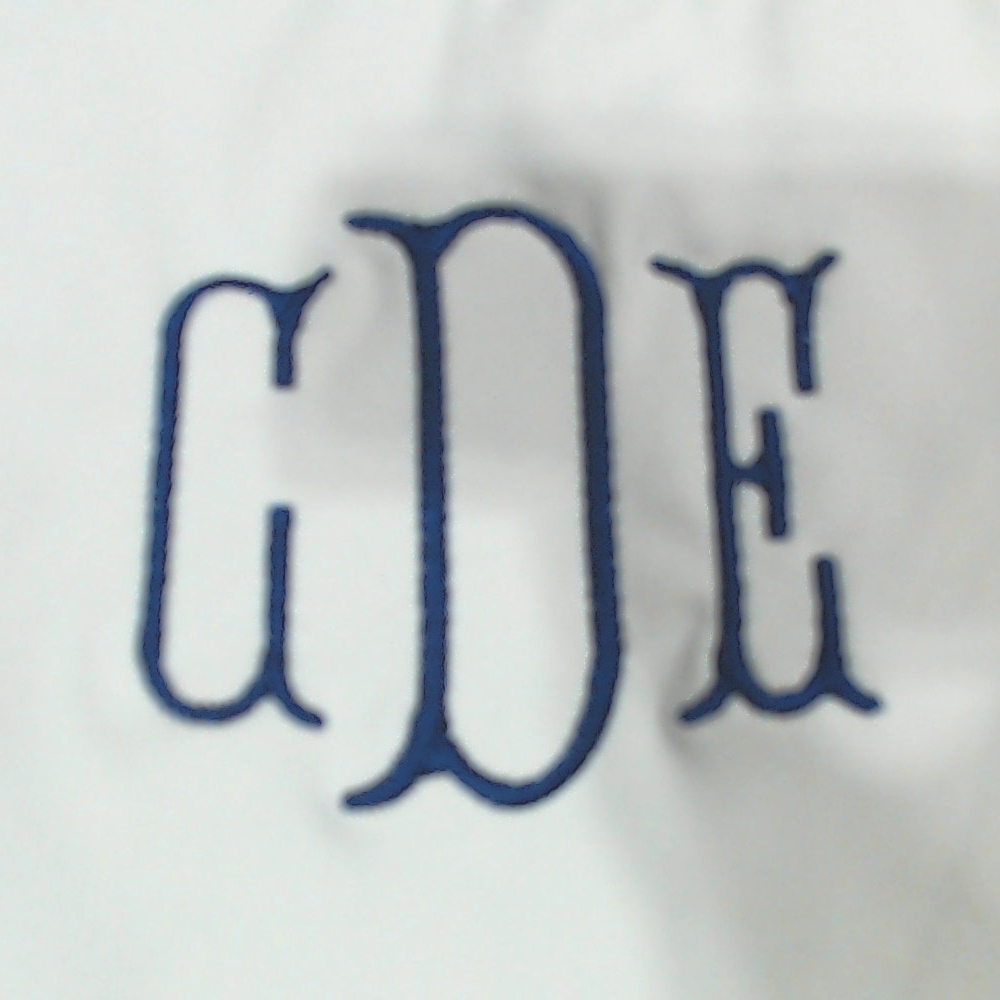 BLOOPER CLOTHING: Monogrammed Girls Scallop Dress