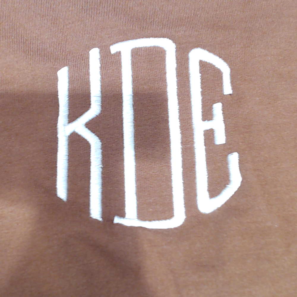 BLOOPER CLOTHING: Monogrammed Waffle Knit Pullover