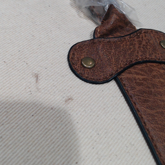 BLOOPER BAG: Monogrammed Vintage Weekender