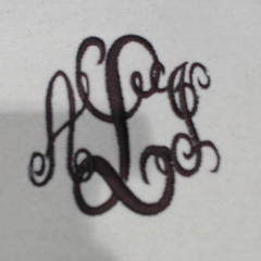 BLOOPER BAG: Monogrammed Vintage Weekender