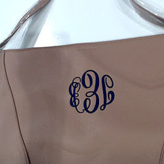 BLOOPER BAG: Monogrammed Bucket Bag