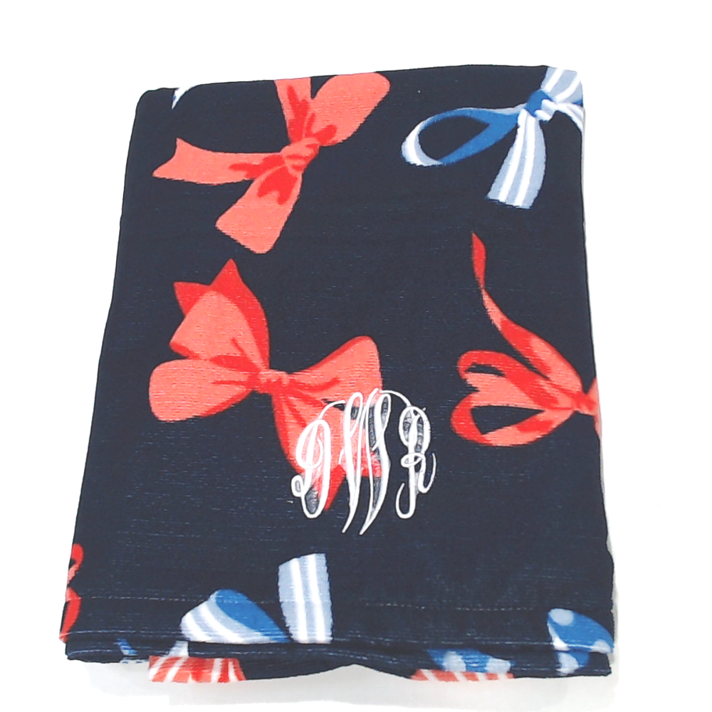 BLOOPER SWIM: Monogrammed Beach Towel