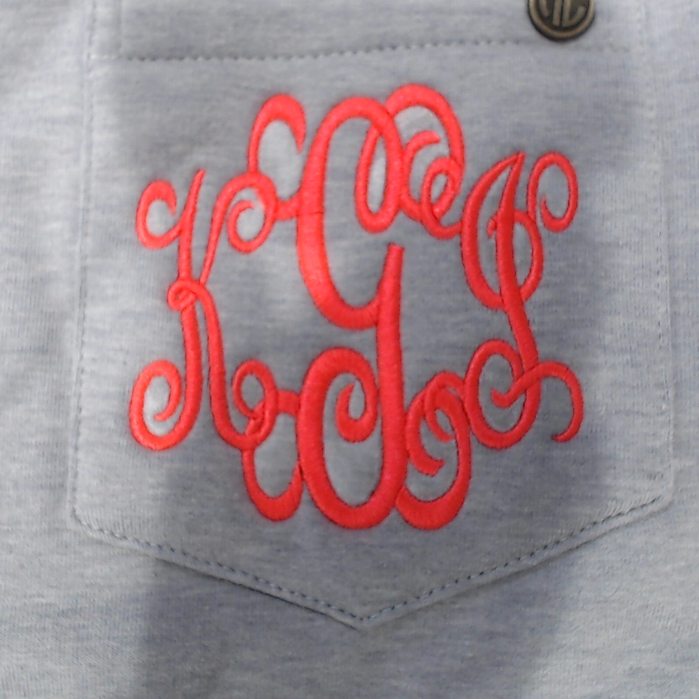 BLOOPER CLOTHING: Monogrammed Crewneck Sweatshirt