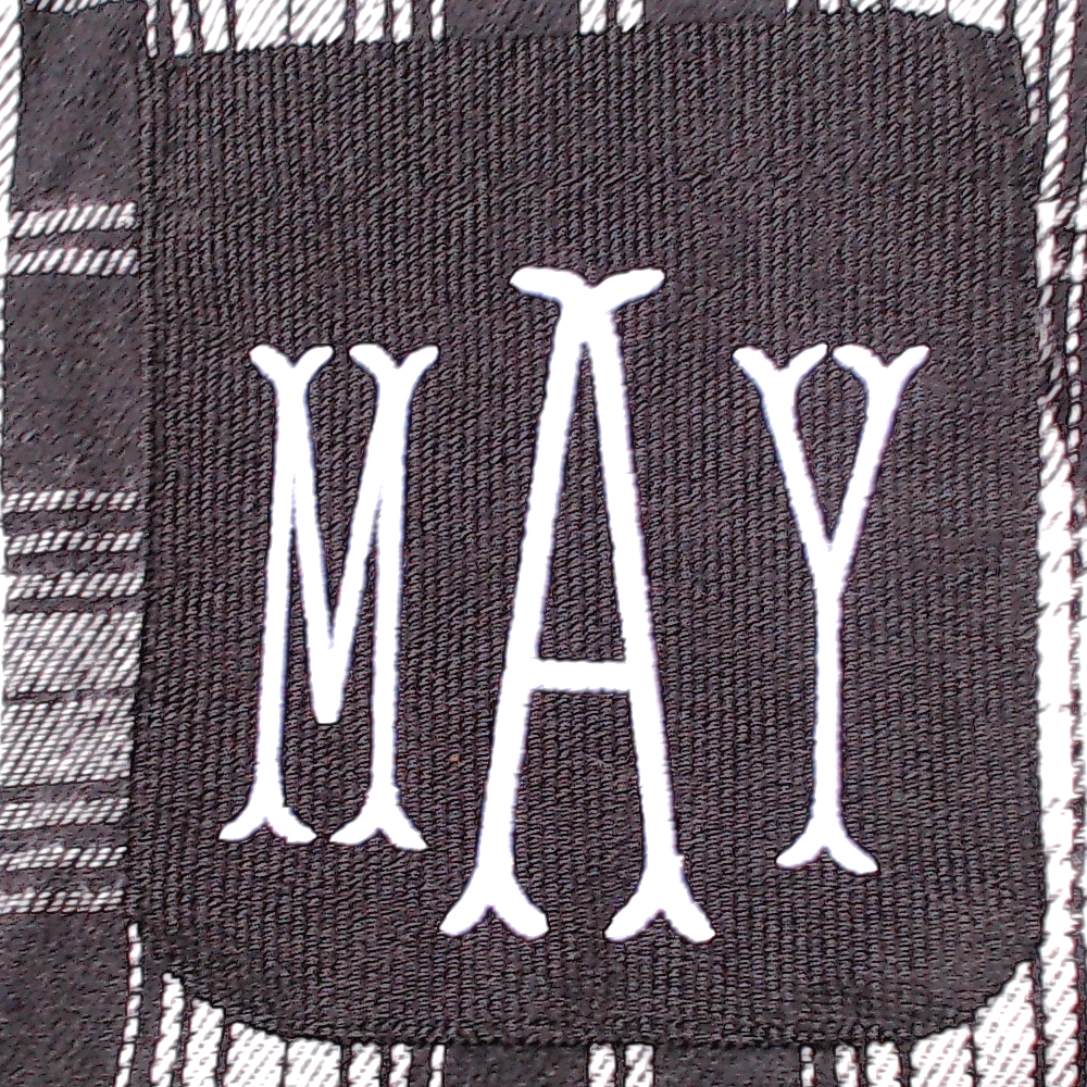 BLOOPER CLOTHING: Monogrammed Oversized Button Down Tunic