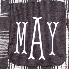 BLOOPER CLOTHING: Monogrammed Oversized Button Down Tunic