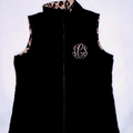 BLOOPER CLOTHING: Monogrammed Reversible Vest