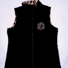 BLOOPER CLOTHING: Monogrammed Reversible Vest