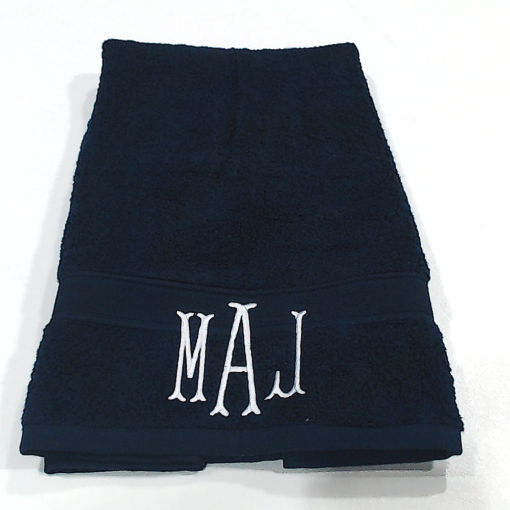 BLOOPER ACCESSORY: Monogrammed Hand Towel