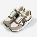Monogrammed Sassy Leopard Sneaker in Neutral Sassy Spots