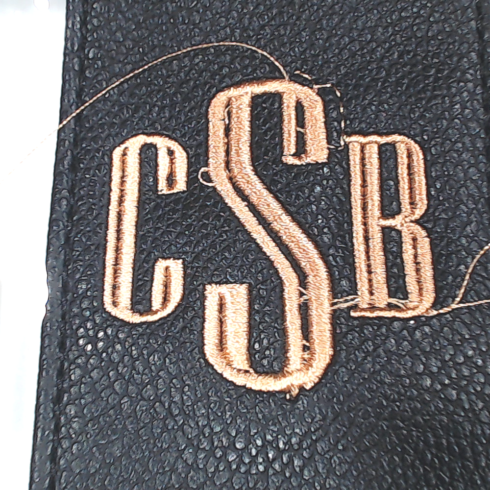 BLOOPER BAG: Monogrammed Clear Stadium Crossbody Bag