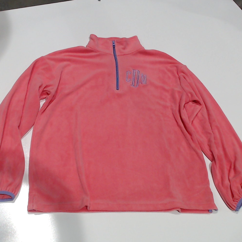 BLOOPER CLOTHING: Monogrammed Puff Sleeve Fleece Pullover