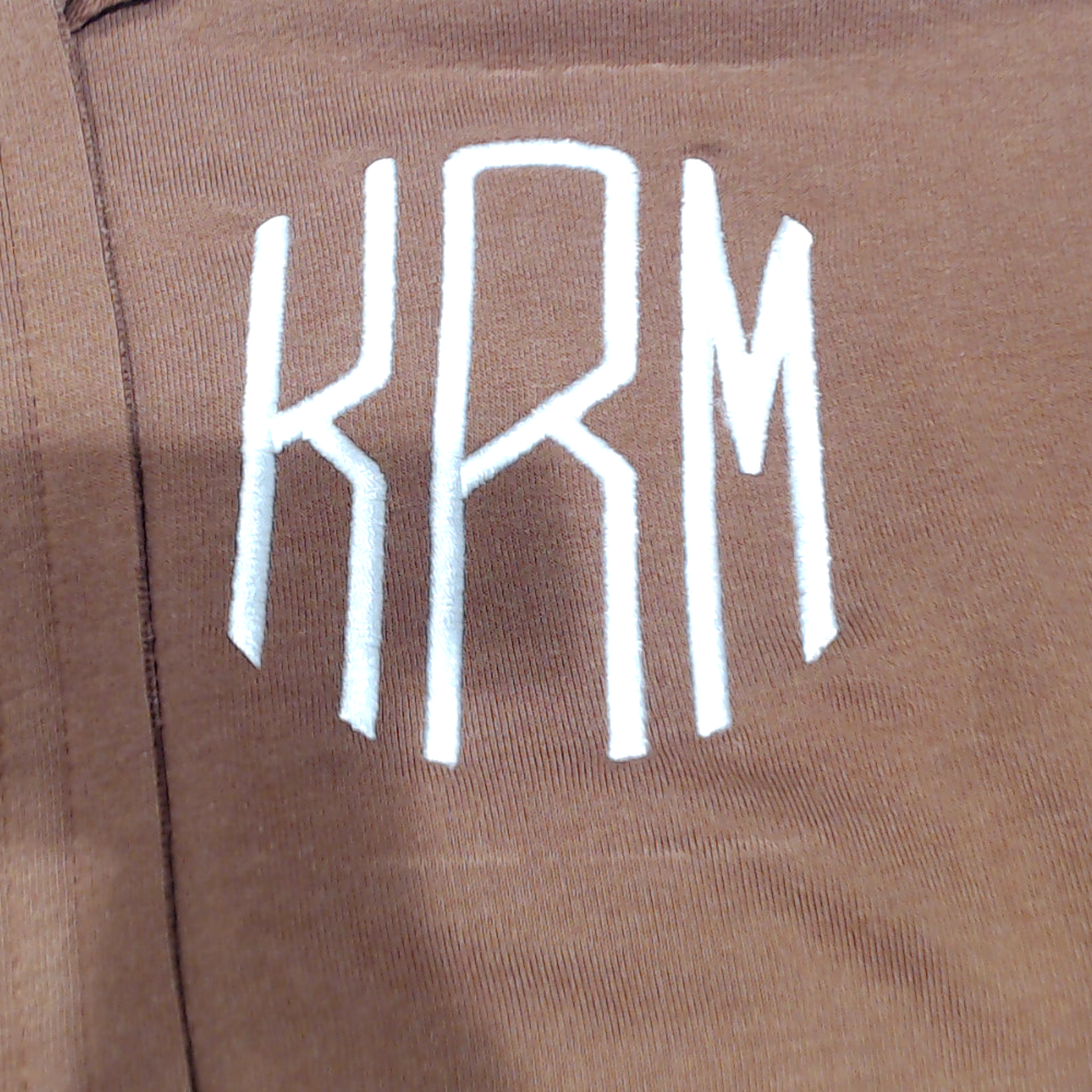 BLOOPER CLOTHING: Monogrammed Waffle Knit Pullover