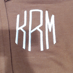 BLOOPER CLOTHING: Monogrammed Waffle Knit Pullover