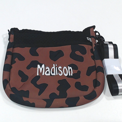 BLOOPER BAG: Monogrammed Neoprene Crossbody