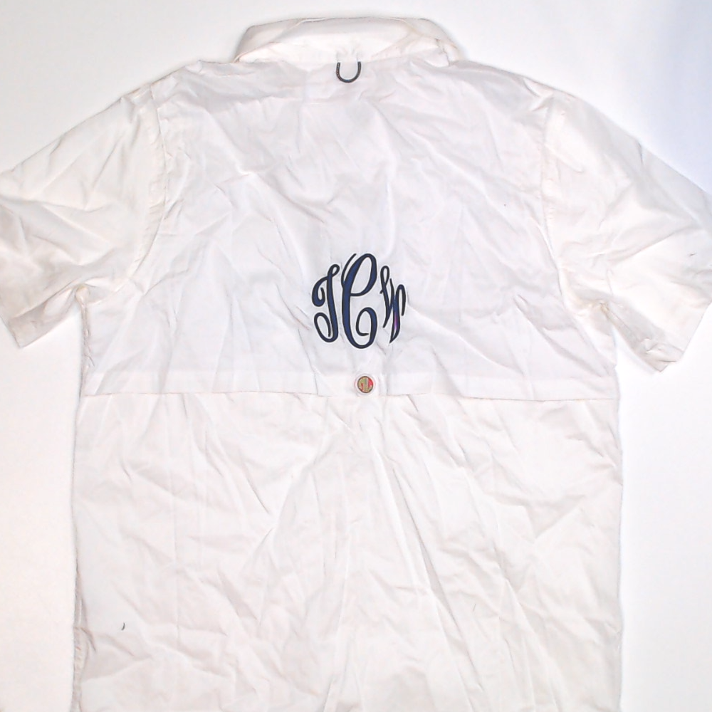 BLOOPER CLOTHING: Monogrammed Fishing Shirt