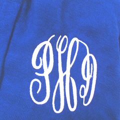 BLOOPER SWIM: Monogrammed Wrap Cover  Up