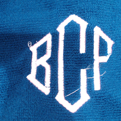 BLOOPER ACCESSORY: Monogrammed Towel Wrap