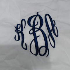 BLOOPER KIDS: Monogrammed Toddler Ruffle Short Set
