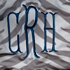 BLOOPER SWIM: Monogrammed One Piece Bathing  Suit