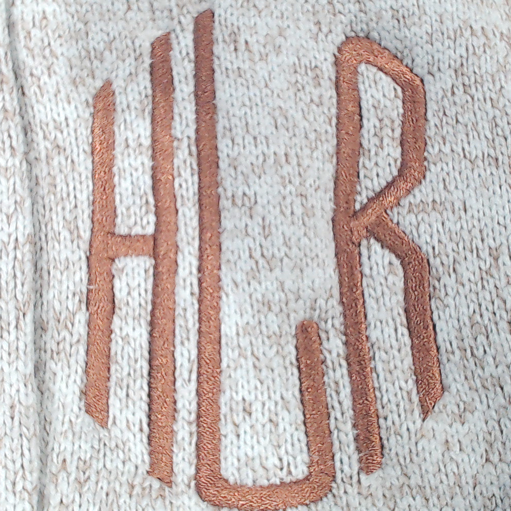 BLOOPER CLOTHING: Monogrammed Heathered Quilted Vest
