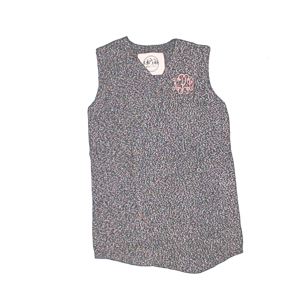 BLOOPER KIDS: Monogrammed Youth Knit Vest