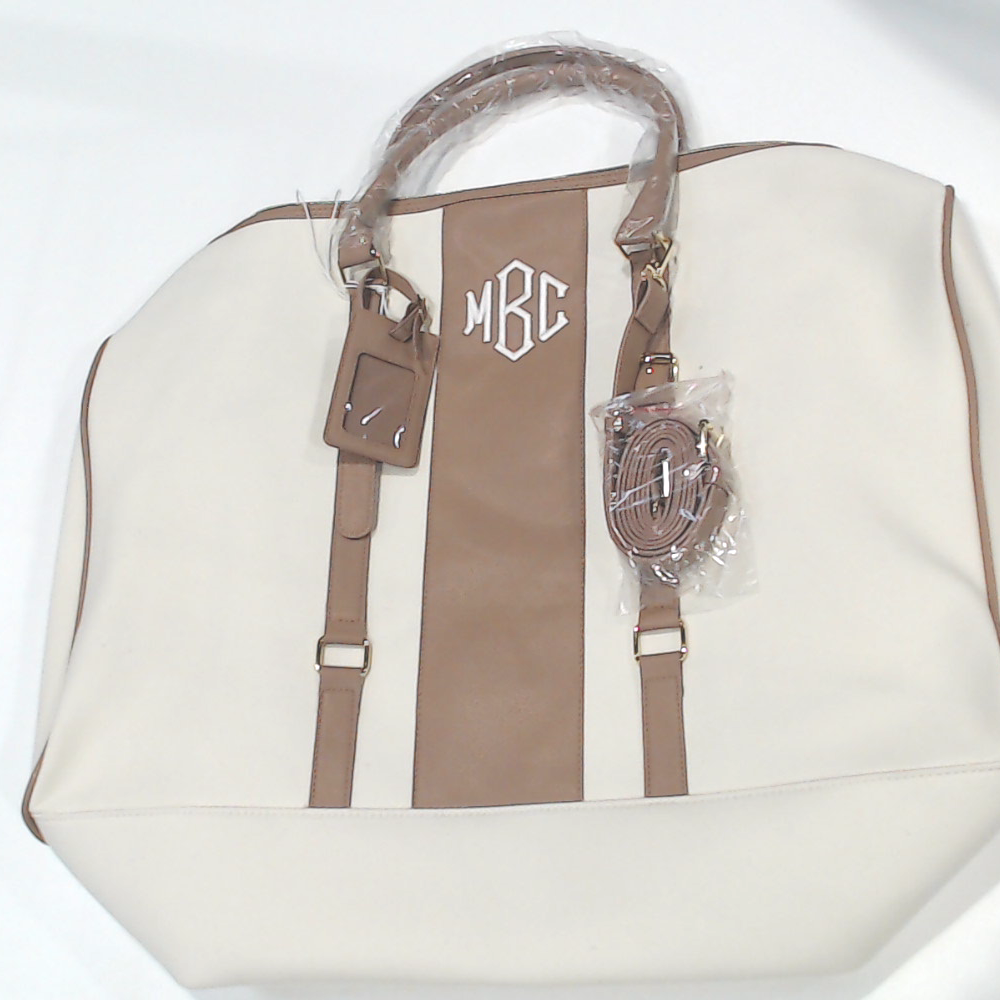 BLOOPER BAG: Monogrammed Weekender Bag - Promotional