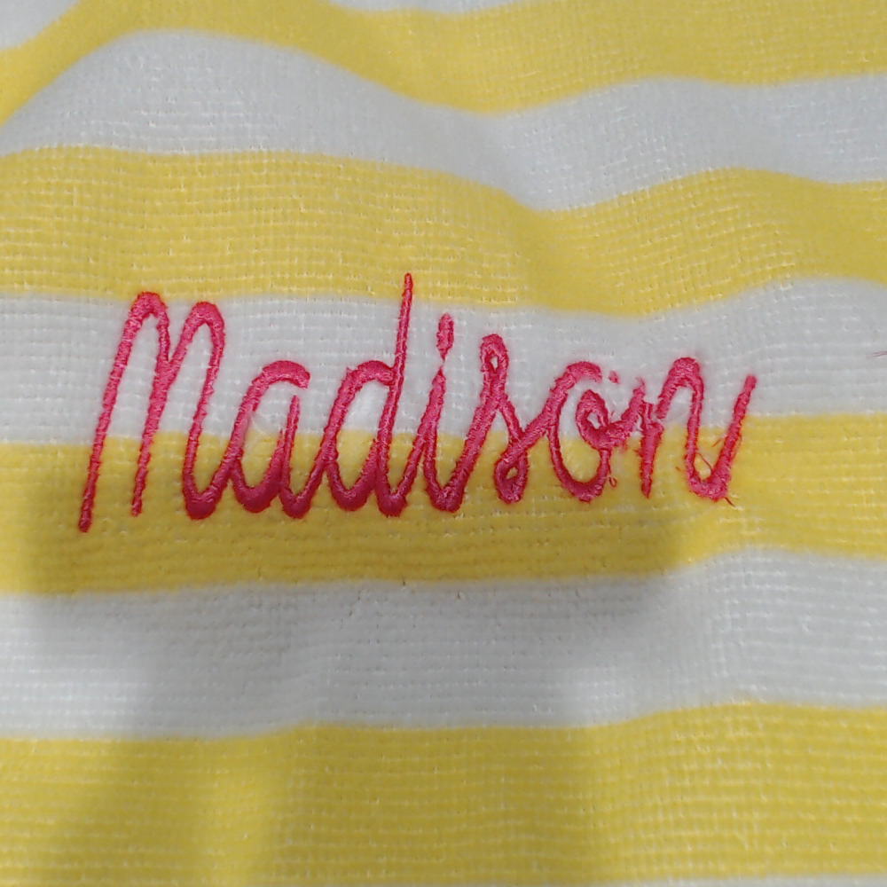 BLOOPER SWIM: Monogrammed Beach Towel