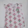 BLOOPER CLOTHING: Monogrammed Ruffle Pajama Top