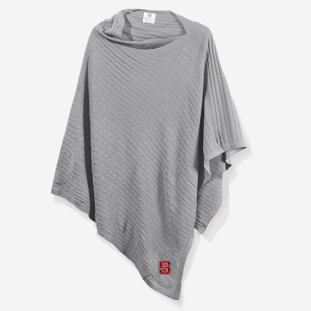 NC State Wolfpack Poncho | Heathered Gray
