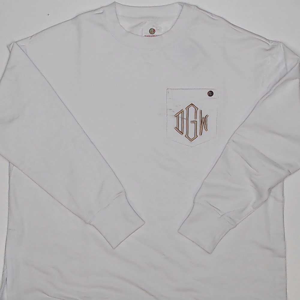 BLOOPER CLOTHING: Monogrammed Crewneck Sweatshirt