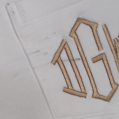 BLOOPER CLOTHING: Monogrammed Crewneck Sweatshirt