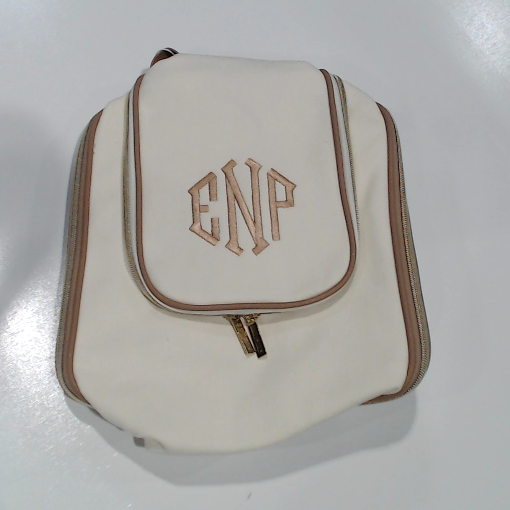 BLOOPER BAG: Monogrammed Hanging Toiletry Bag