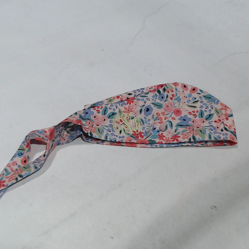 BLOOPER ACCESSORY: Monogrammed Scrub Cap