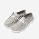 Monogrammed Slip On Shoes | Light Gray