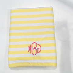 BLOOPER SWIM: Monogrammed Beach Towel