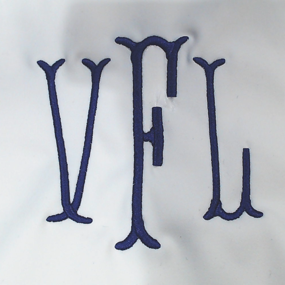 BLOOPER KIDS: Monogrammed Girls Scalloped Cover Up