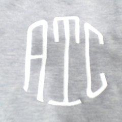 BLOOPER CLOTHING: Monogrammed Open Back Sweatshirt