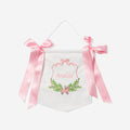 Personalized New Baby Banner in Pink