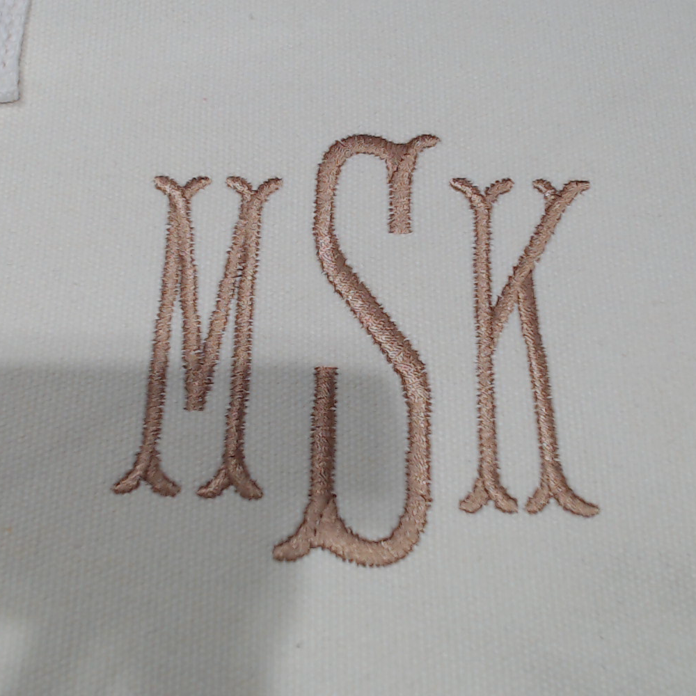 BLOOPER BAG: Monogrammed Tote Bag - Promotional