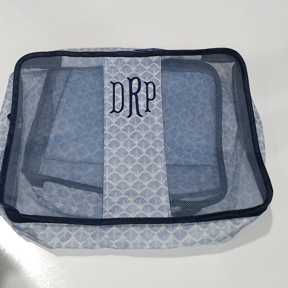 BLOOPER DRP: Monogrammed Packing Bag Set