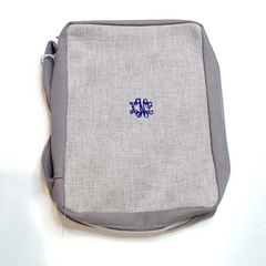 BLOOPER ACCESSORY: Monogrammed Bible Carrier Bag